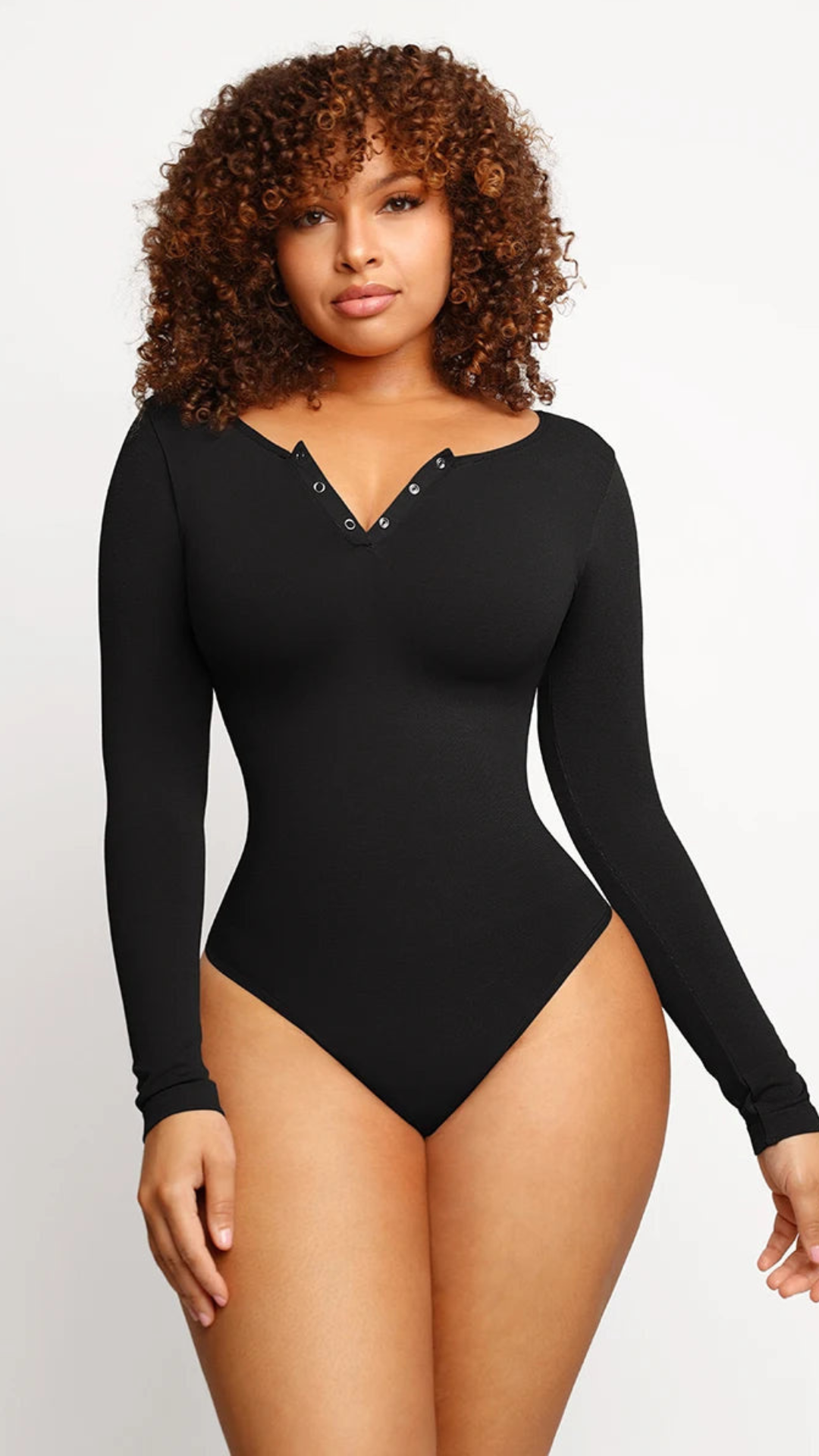 Bodysuit©️ Manga Larga Reductor de Abdomen Sin costura