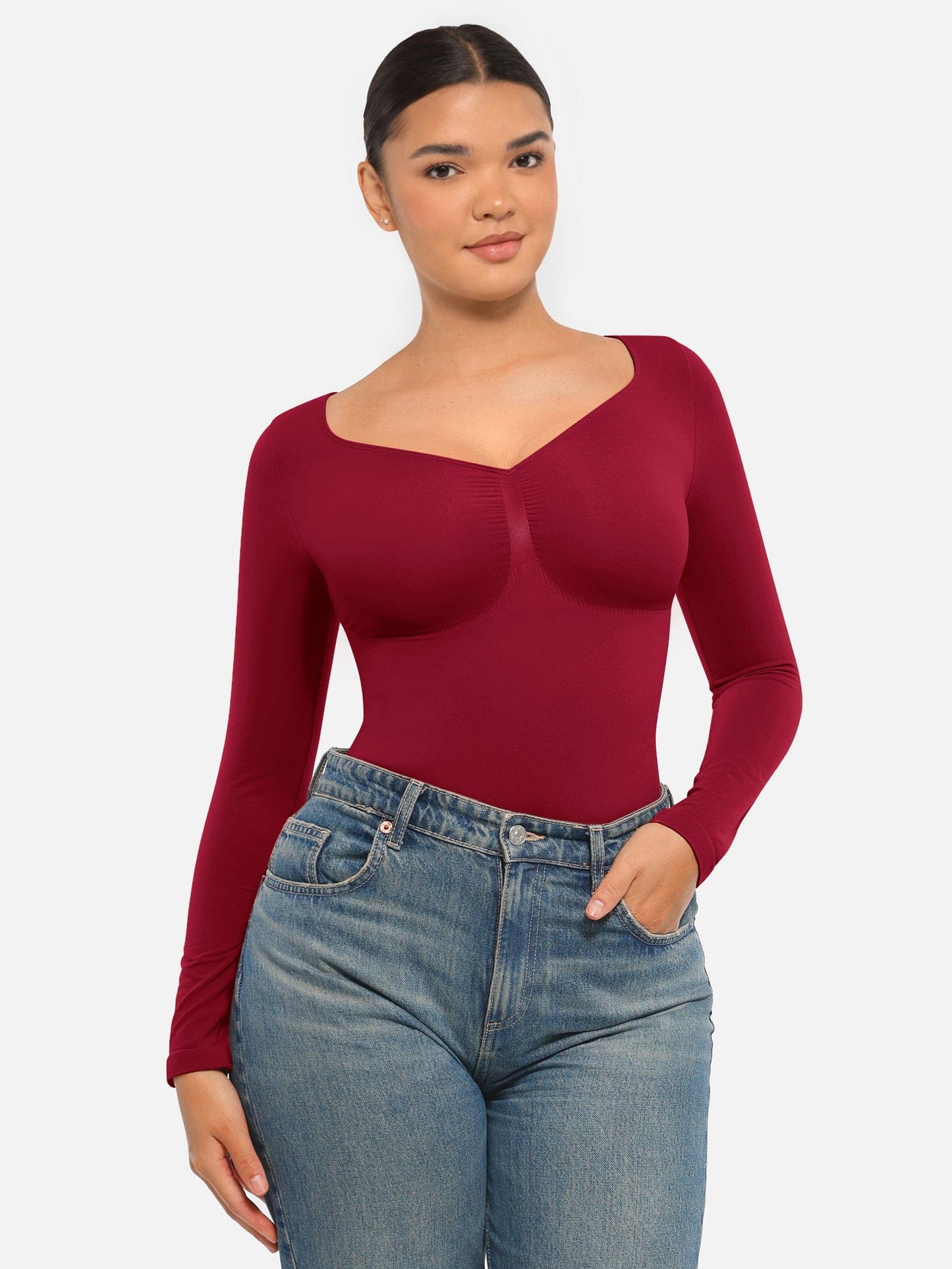 BodySuit Viral©️ Original Reductor Abdomen Manga larga