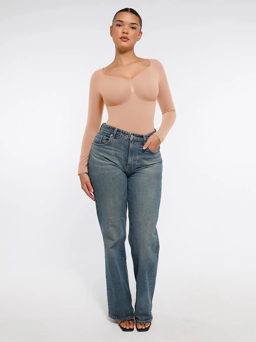 BodySuit Viral©️ Original Reductor Abdomen Manga larga
