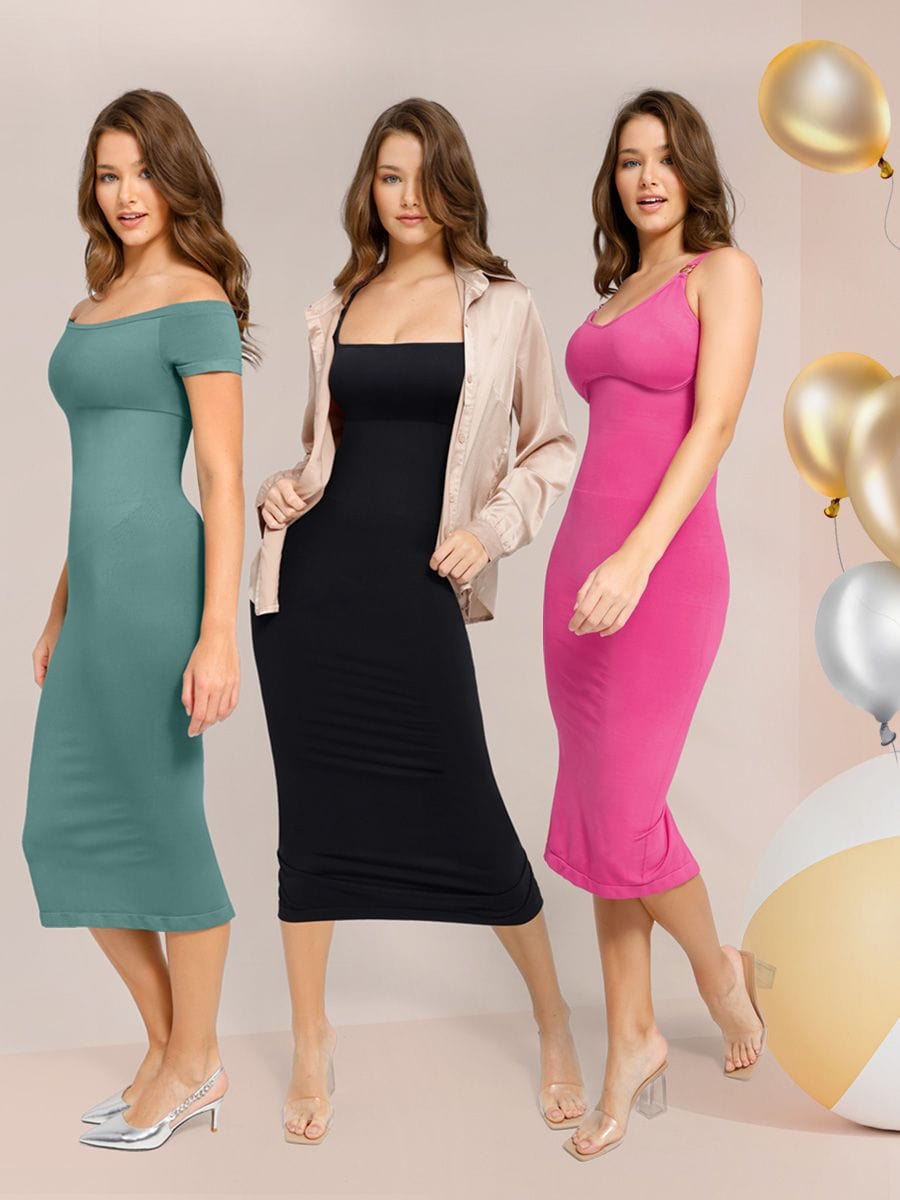 Vestido Faja Reductor Abdomen 360
