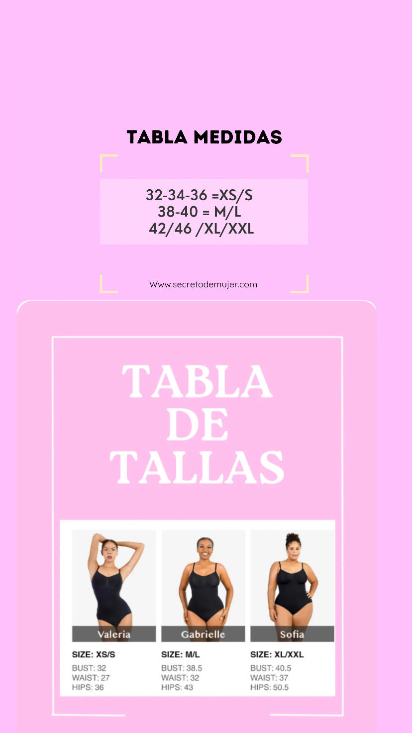 Bodysuit ©️ Viral Original Reductor de Abdomen Sin costura Colaless