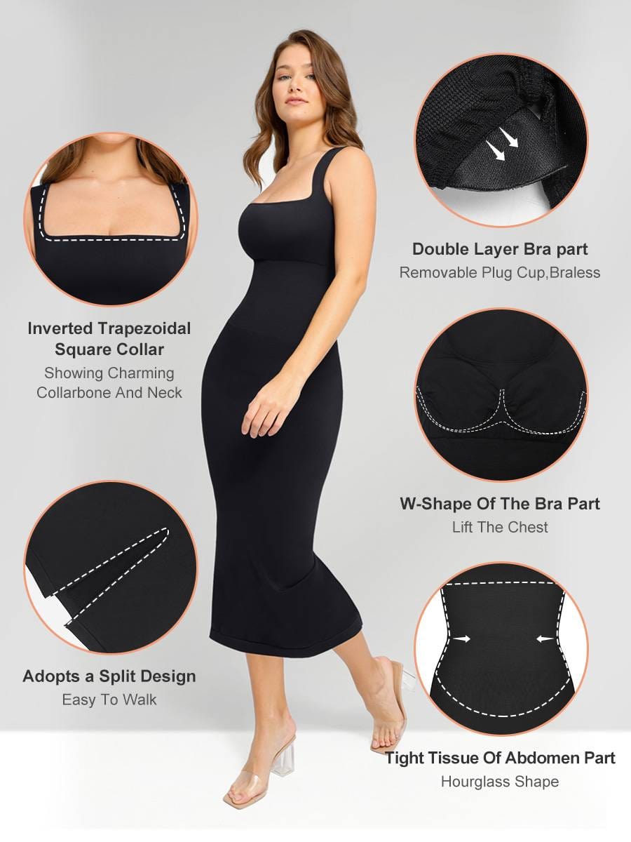 Vestido Faja Reductor Abdomen 360