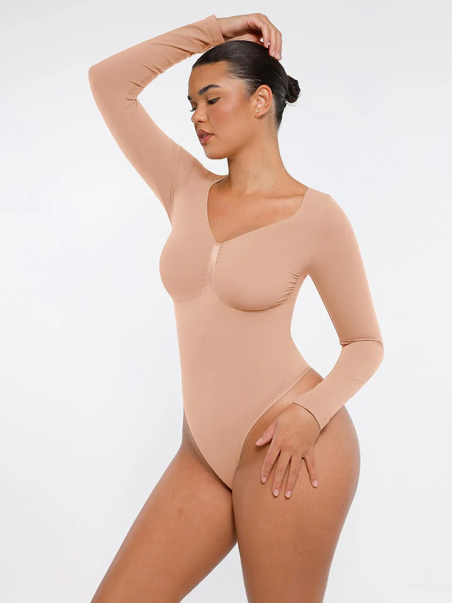 BodySuit Viral©️ Original Reductor Abdomen Manga larga