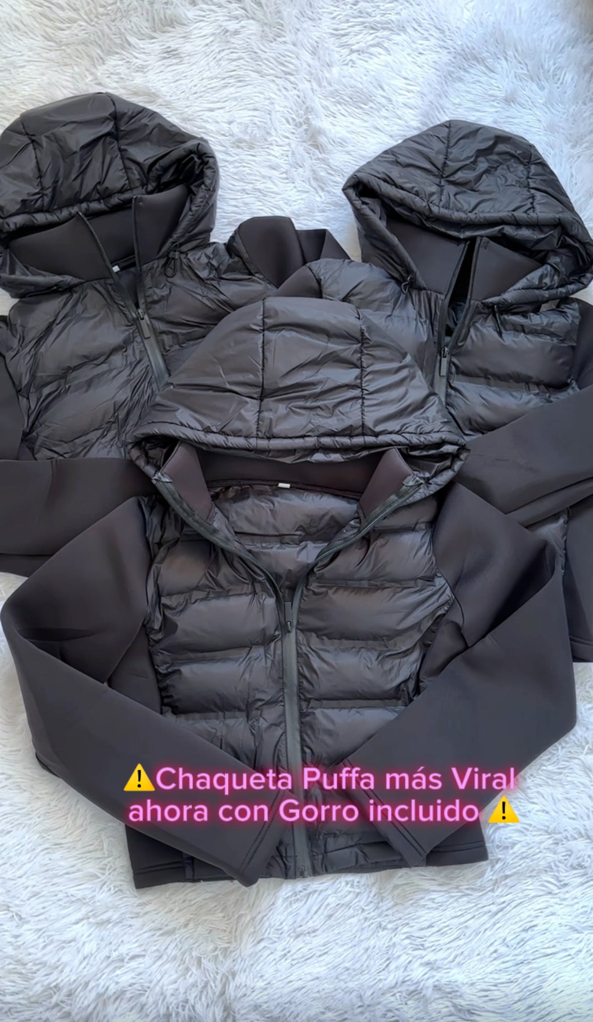 Chaqueta Puffa Gorro