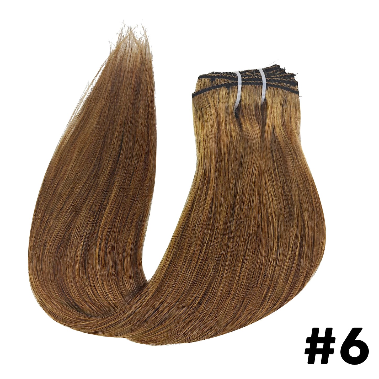 Extensiones de Cabello Virgen Remy 100% Natural Por capas 66 cm Largo