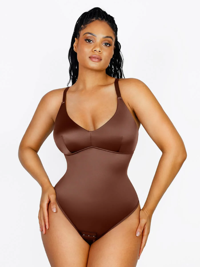 Bodysuit Satén Reductor Abdomen