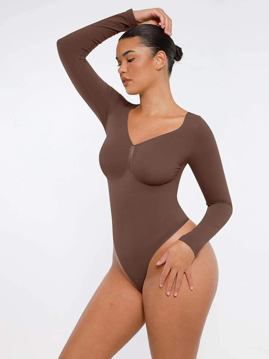 BodySuit Viral©️ Original Reductor Abdomen Manga larga