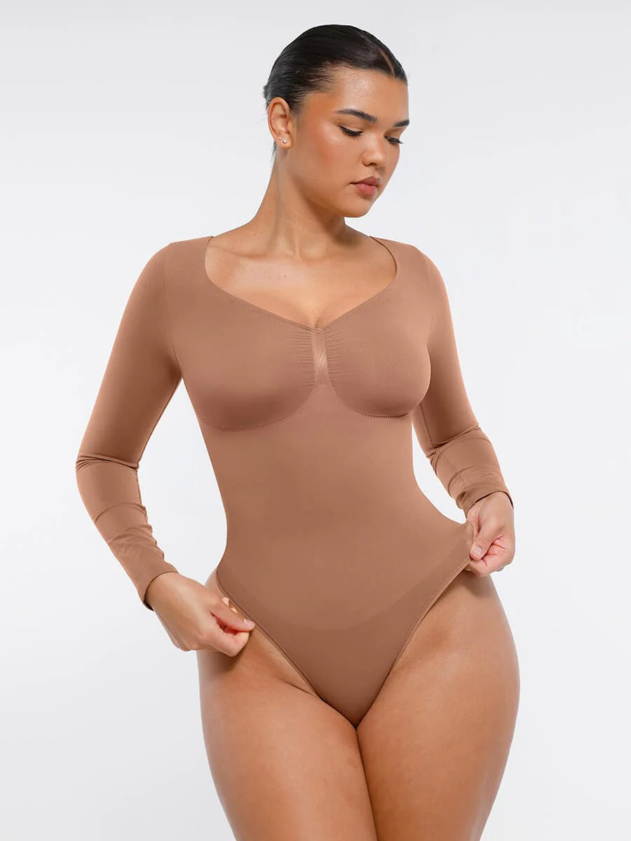 BodySuit Viral©️ Original Reductor Abdomen Manga larga