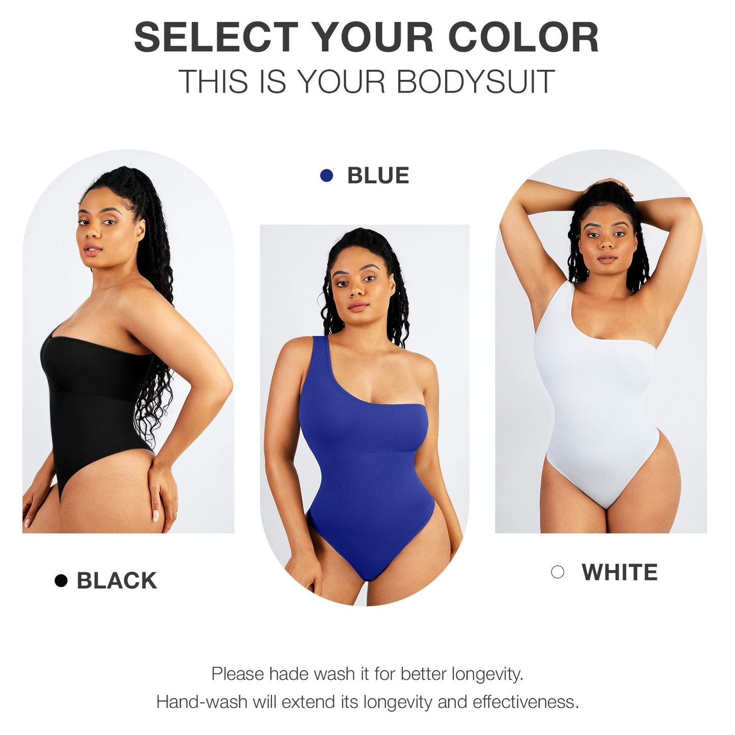 BodySuit Asimetrico Alex CONTROL ABDOMEN