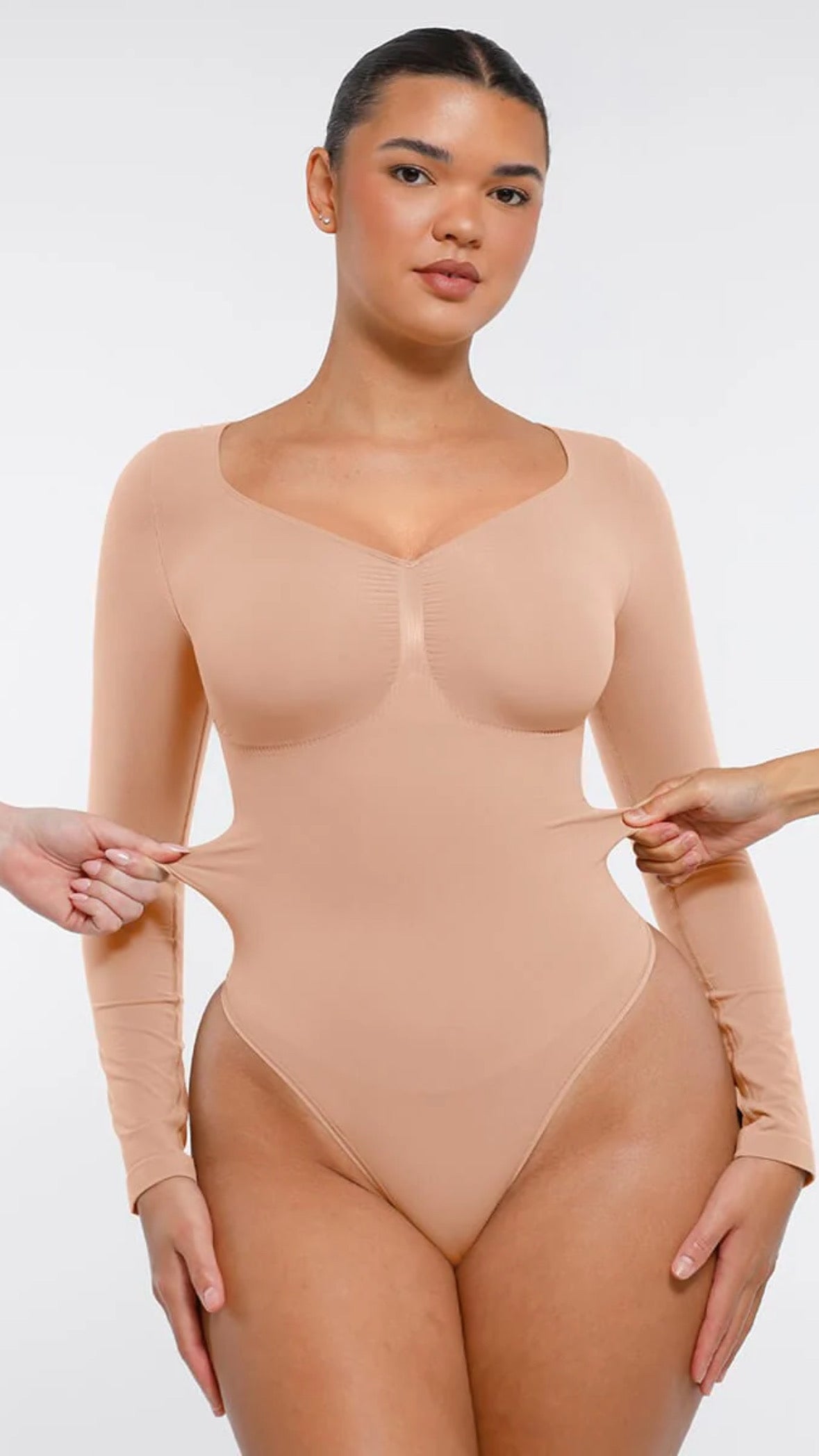 BodySuit Viral©️ Original Reductor Abdomen Manga larga