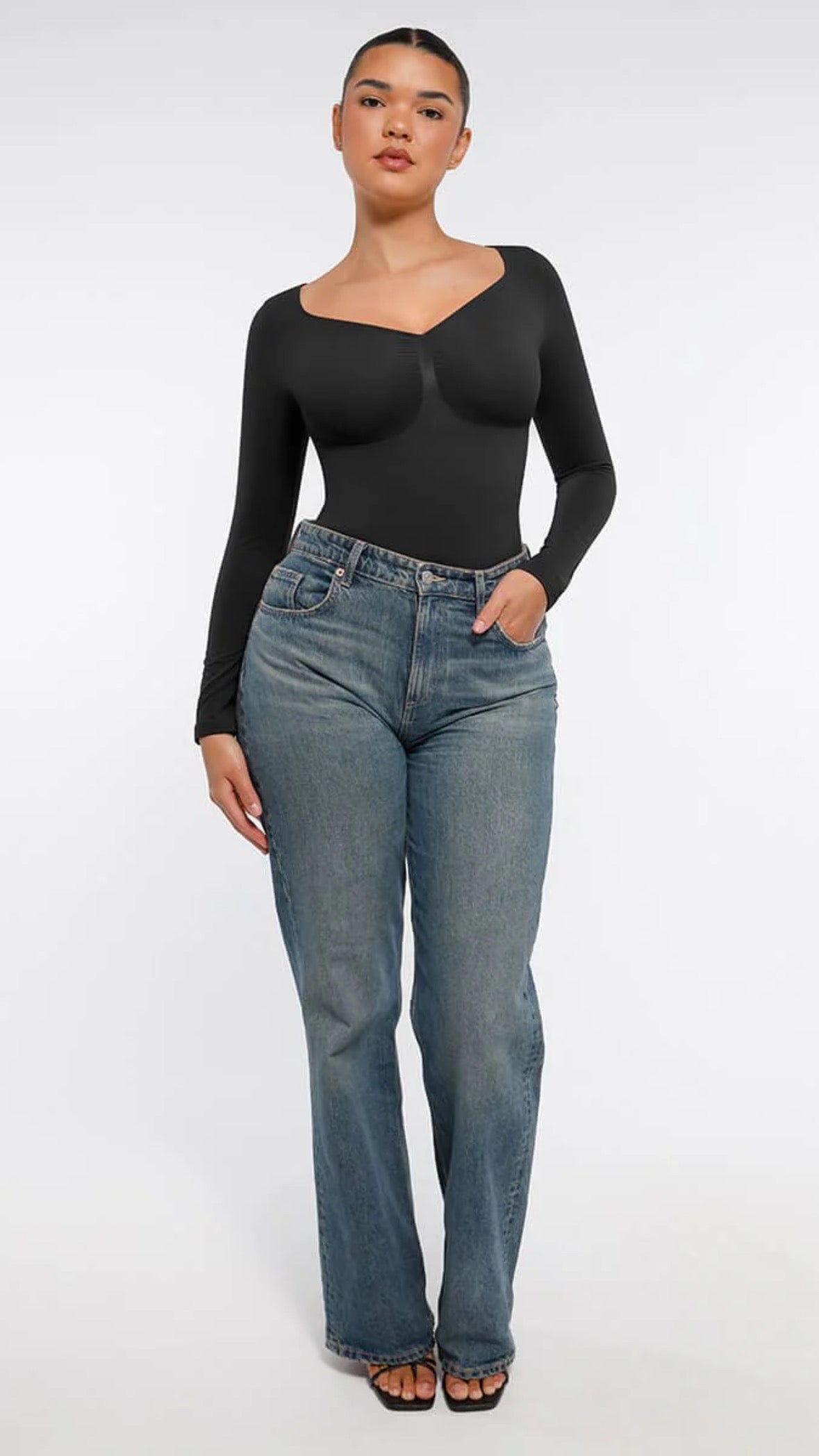 BodySuit Viral©️ Original Reductor Abdomen Manga larga