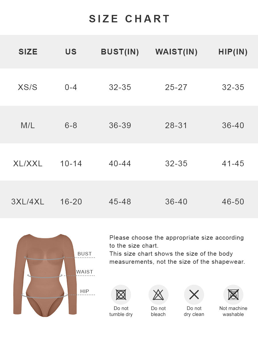 BodySuit Tipo Faja Manga Larga Sasha