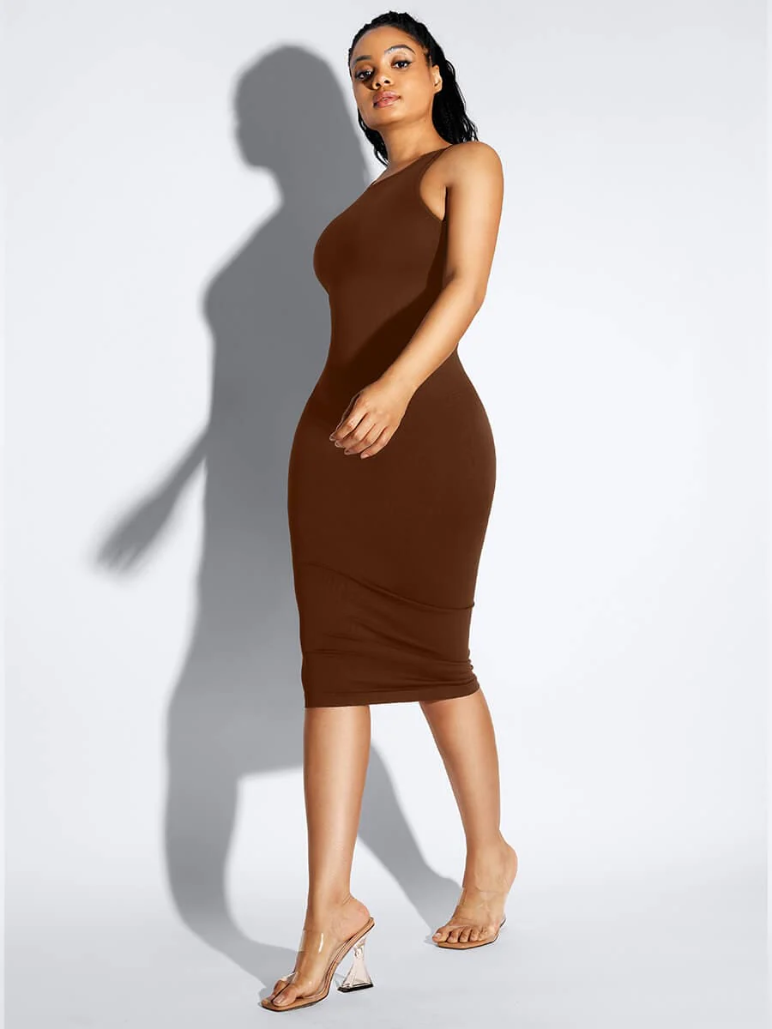 Vestido Modelador Espalda en U