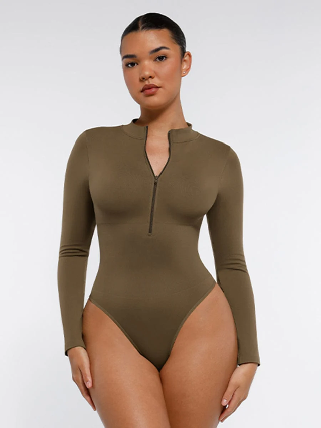 Bodysuit©️ Manga Larga Cierre