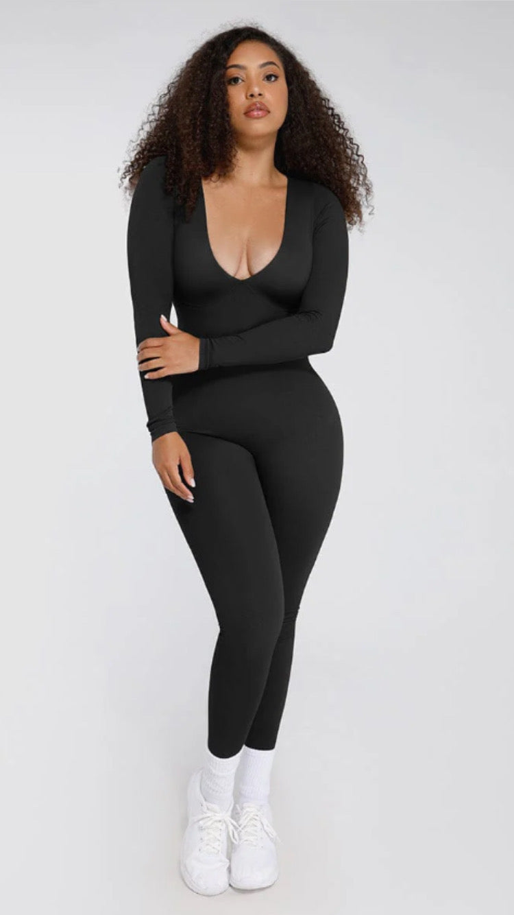 Enterito escote v Reductor Abdomen tipo Faja ©️