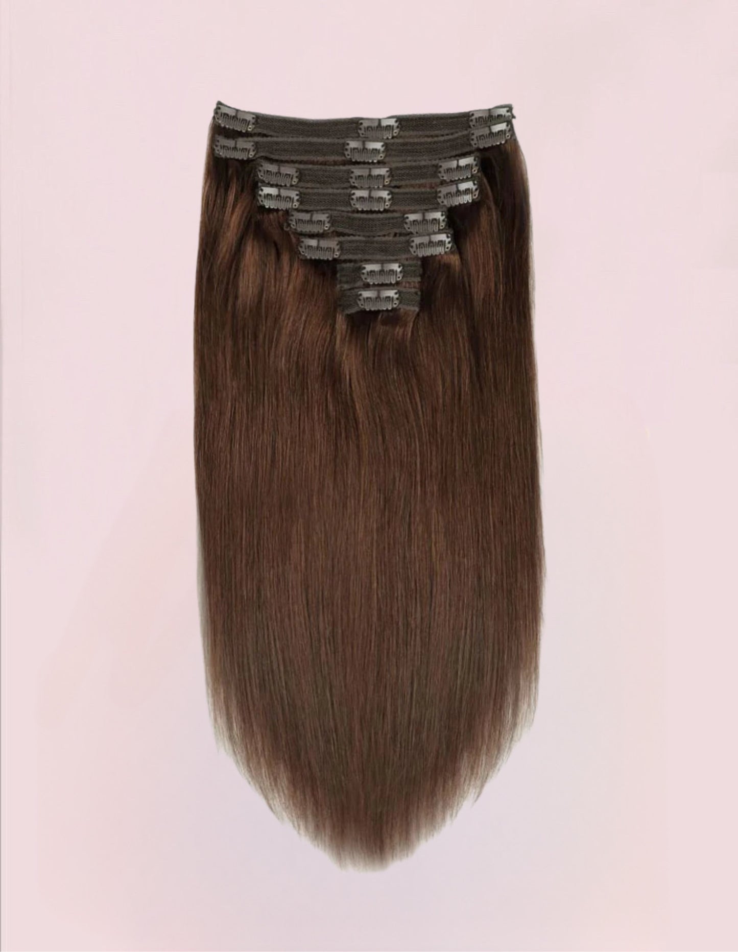 Extensiones de Cabello Virgen Remy 100% Natural Por capas 66 cm Largo