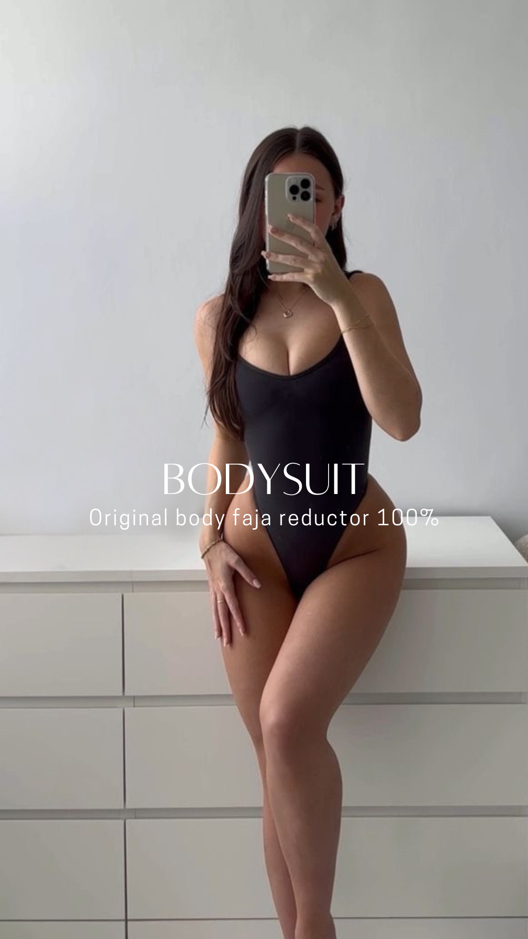 Bodysuit ©️ Viral Original Reductor de Abdomen Sin costura Colaless