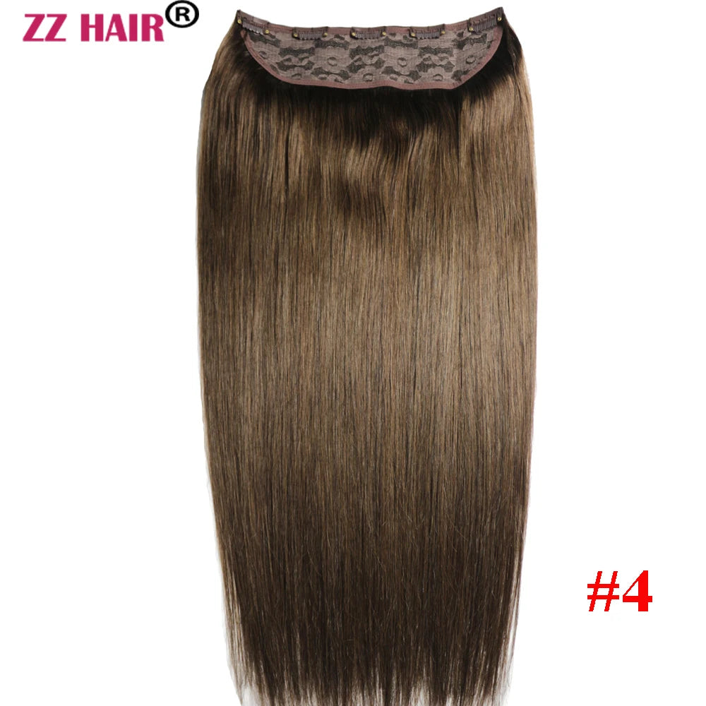 Extensiones 5 clips 60 cm de Largo Cabello Virgen ©️100% Natural 120 gr