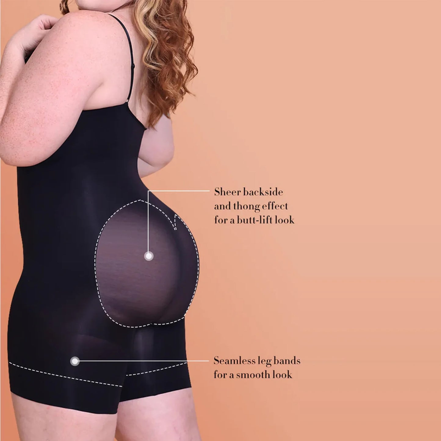 Bodysuit Enterito Short Reductor Sin Costura