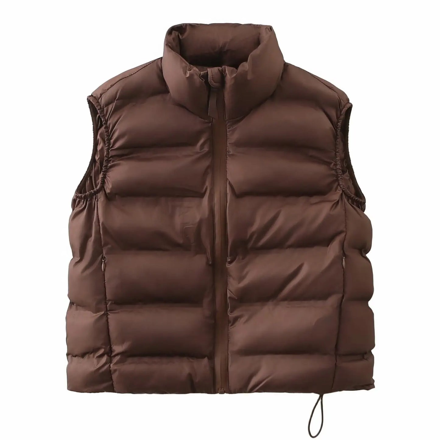 Chaqueta Puffa sin Mangas Modelo Lia