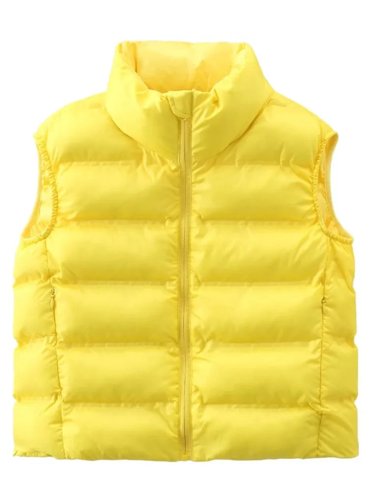 Chaqueta Puffa sin Mangas Modelo Lia