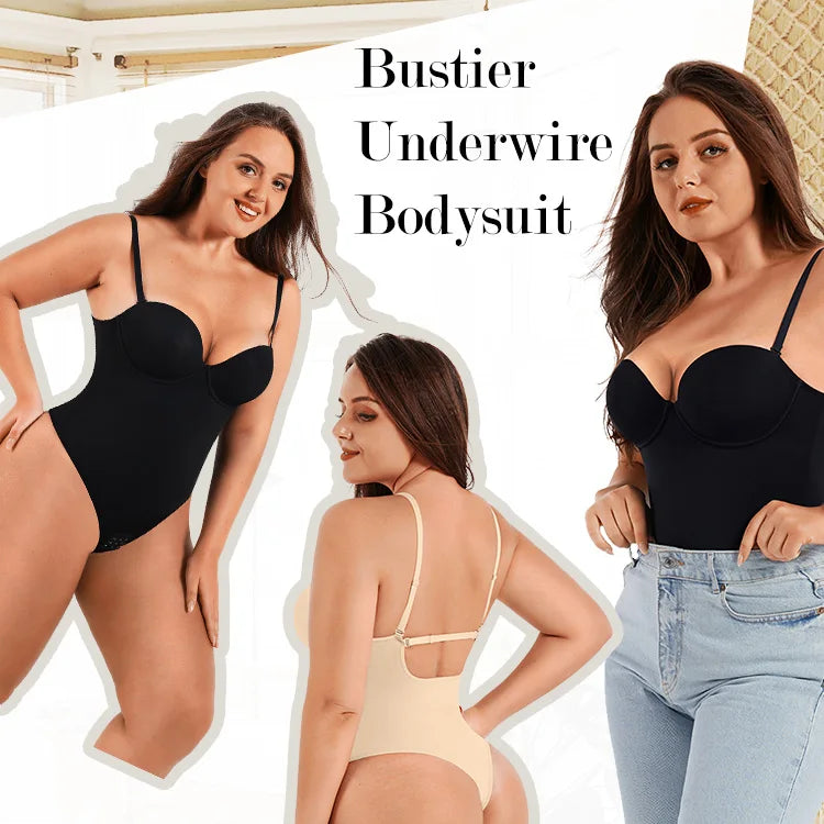 Bodysuit©️ Control Body Shaper Push Up Colaless