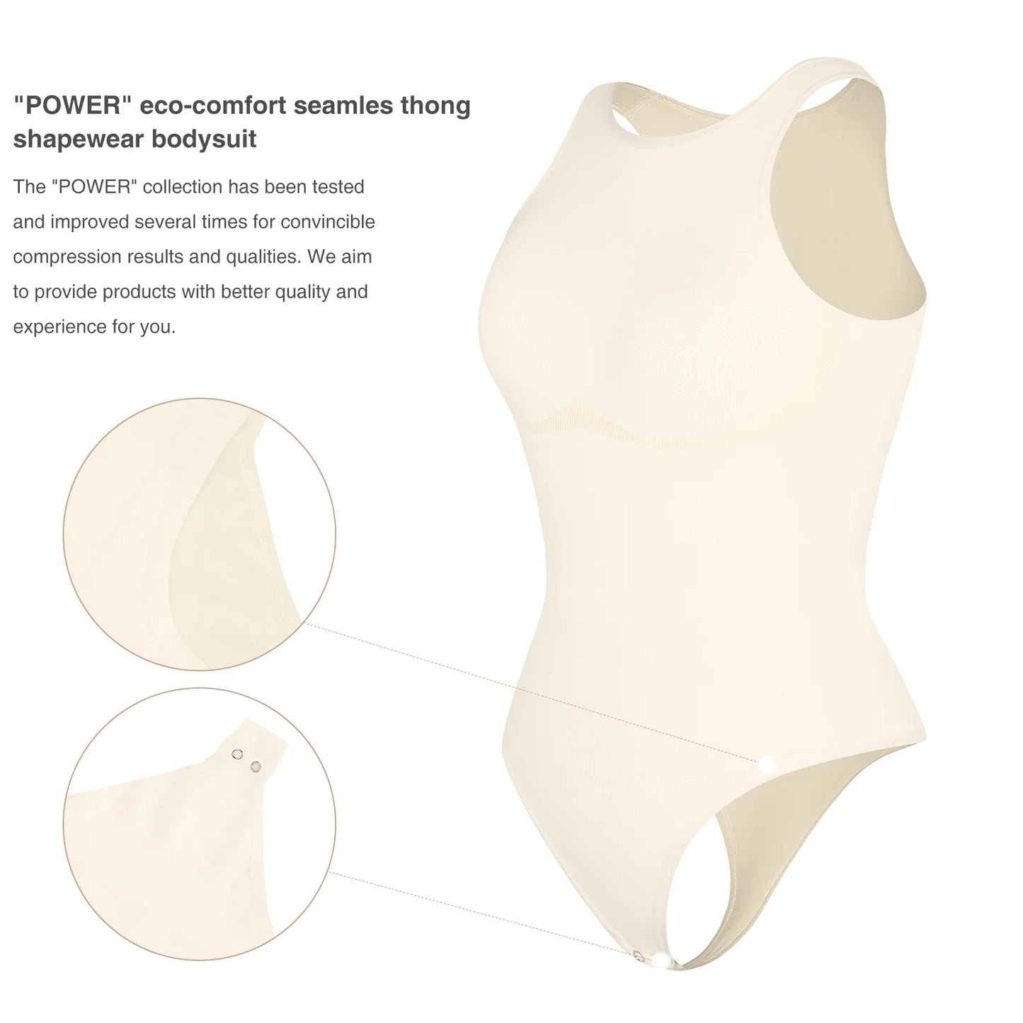 Bodysuit Shapewear Colaless