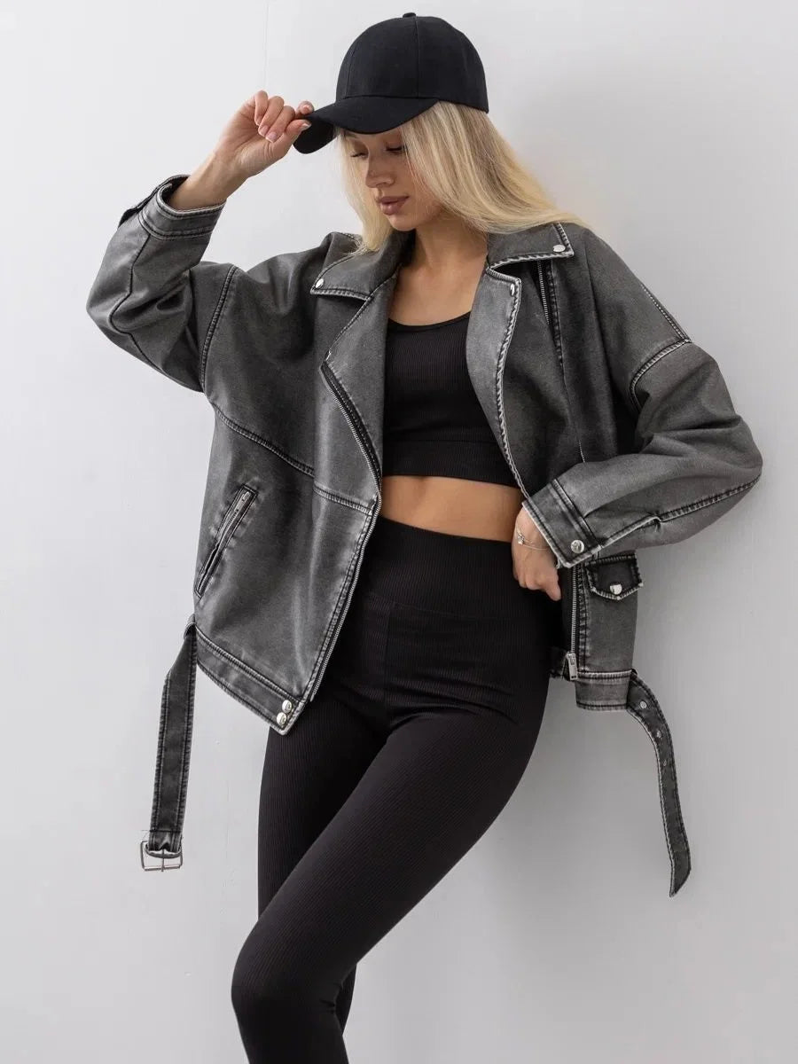JACKET AVIADORA TENDENCIA LARGA ALEX