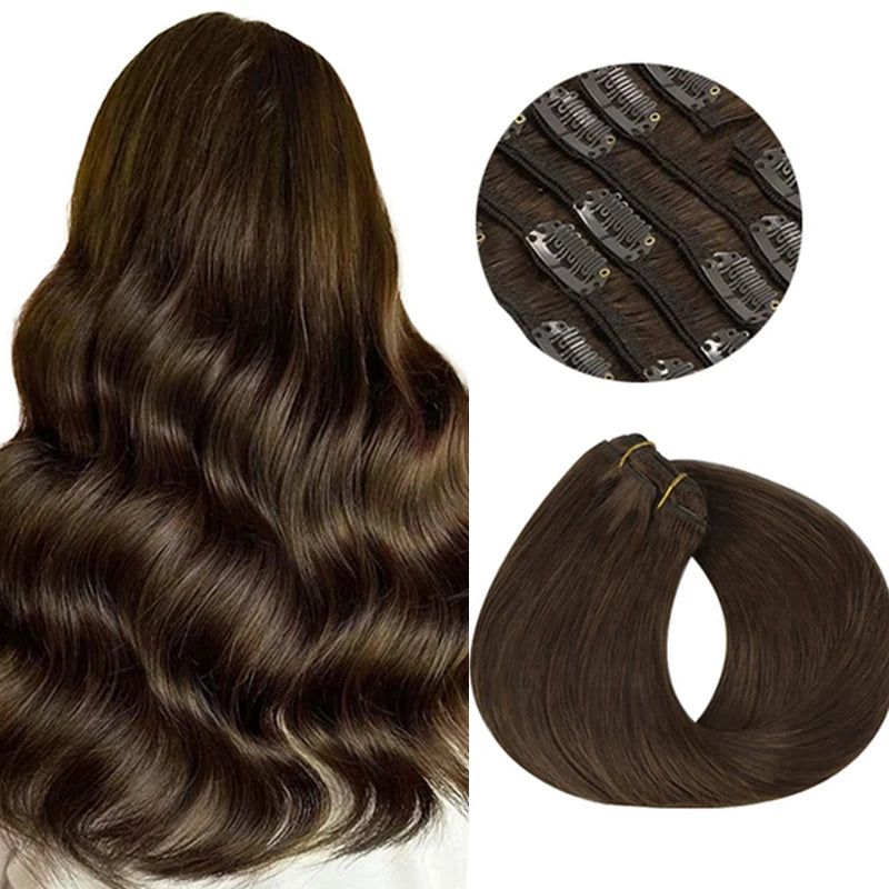 Extensiones POR CAPAS Balayage 60 cm Largo Cabello Virgen 100%