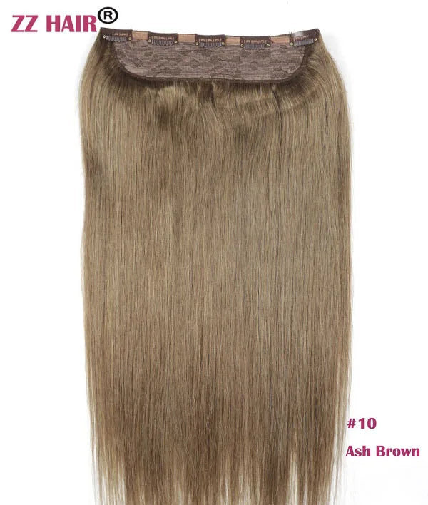 Extensiones 5 clips 60 cm de Largo Cabello Virgen ©️100% Natural 120 gr