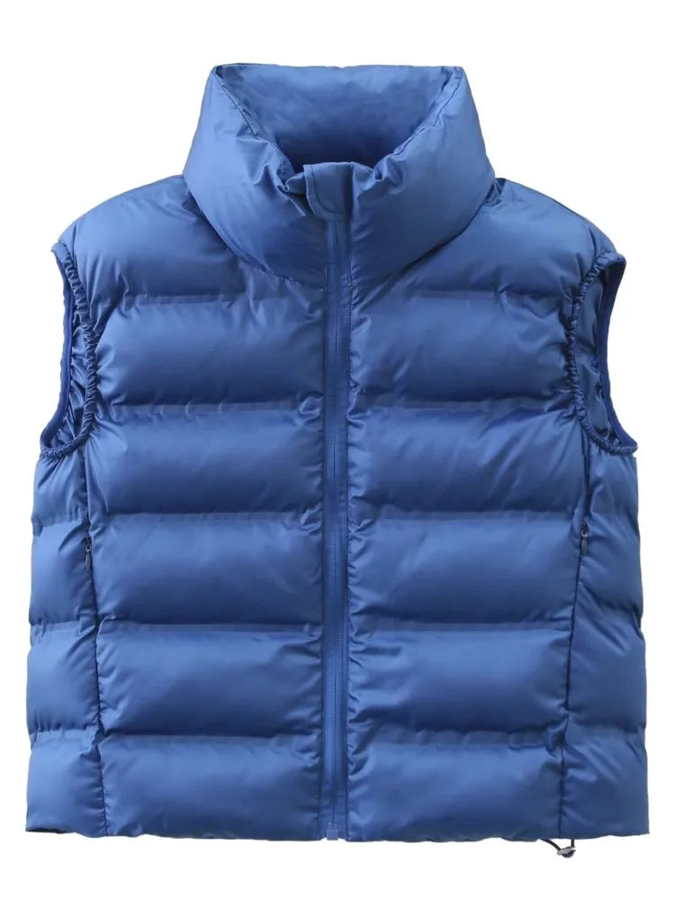 Chaqueta Puffa sin Mangas Modelo Lia
