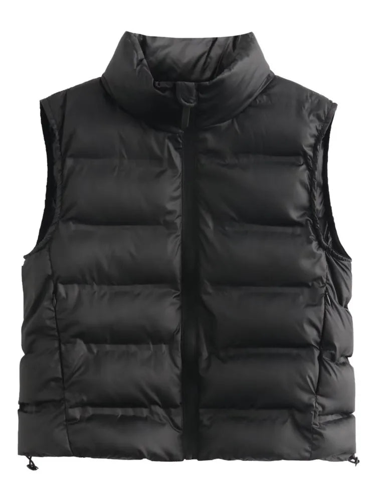 Chaqueta Puffa sin Mangas Modelo Lia