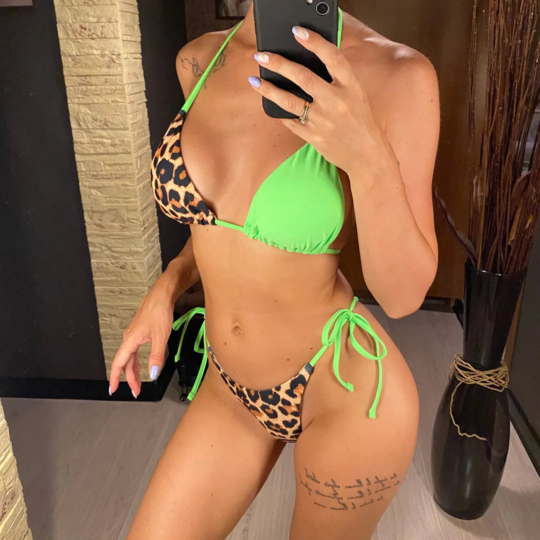 Bikini Animal Print Duo