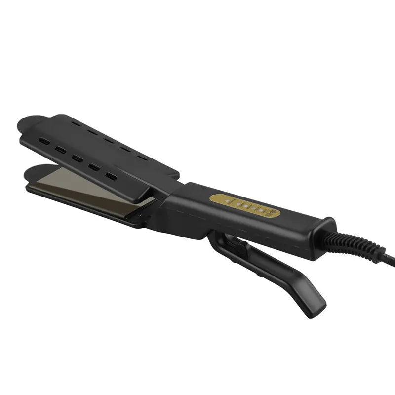 Plancha Professional Titanium Alloy Hair Straightener Temperature Adjustable