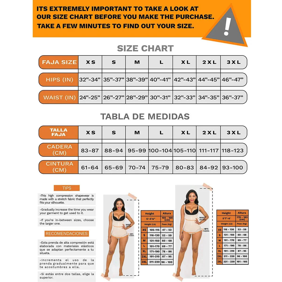 Fajas Reductora y Moldeadora de Abdomen
