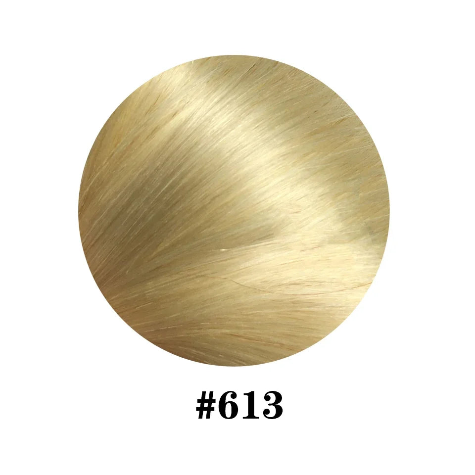 Cortina 5 Clips 66 cm de Largo Cabello VIRGEN ©️100% Natural 100 gr
