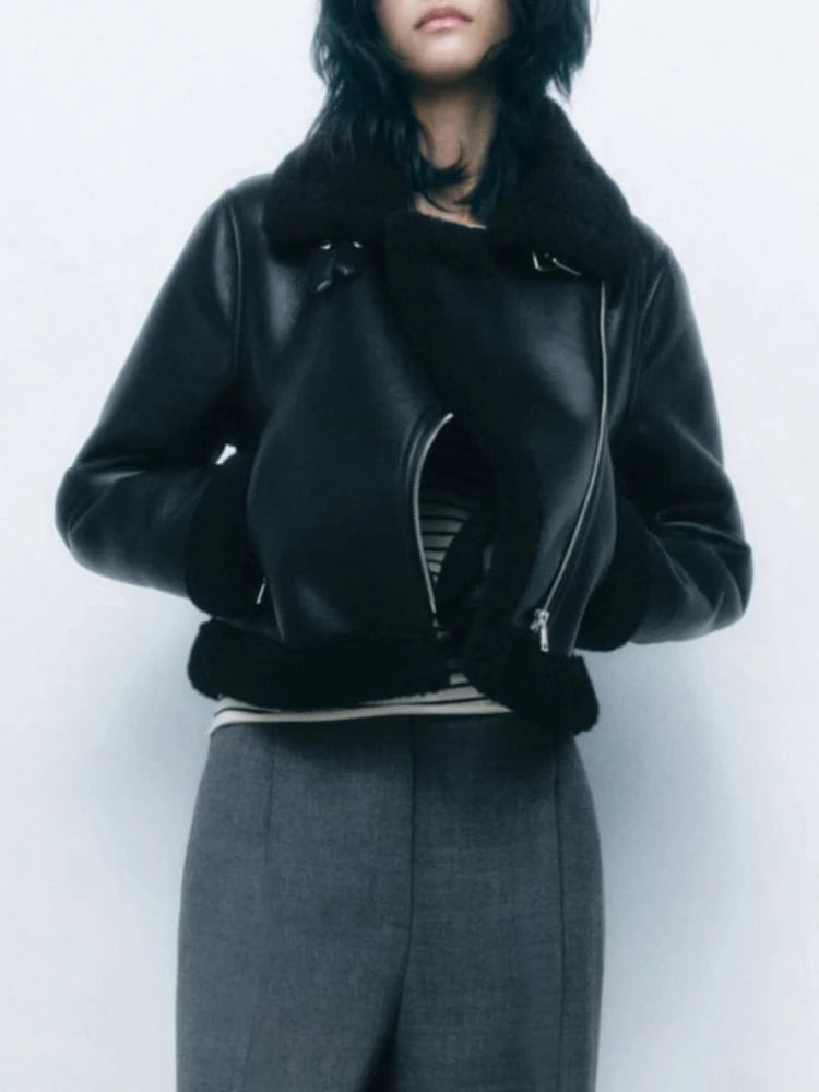 Chaqueta Eco cuero Chiporro