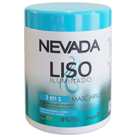 MASCARILLA CAPILAR 3 EN 1 LISO ILUMINADO 1kg