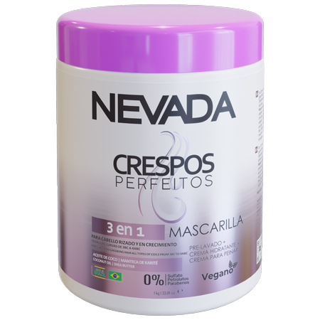 MASCARILLA CAPILAR 3 EN 1 CRESPOS PERFECTOS 1kg