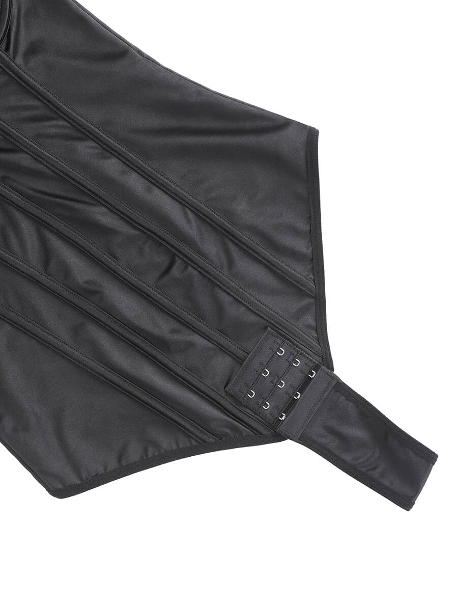 Body Con Copa Push Up Tipo Corsé