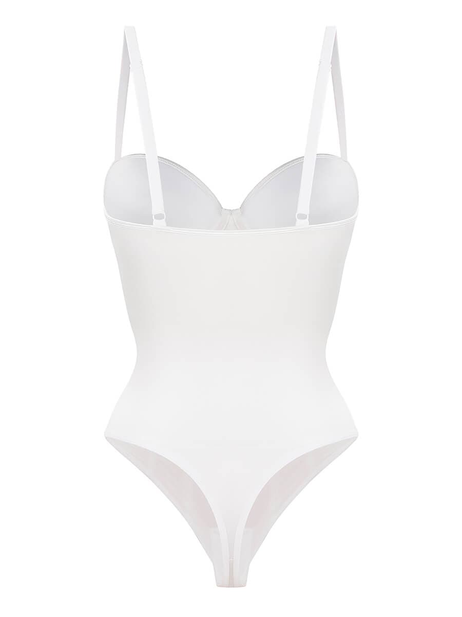 Body Con Copa Push Up Tipo Corsé