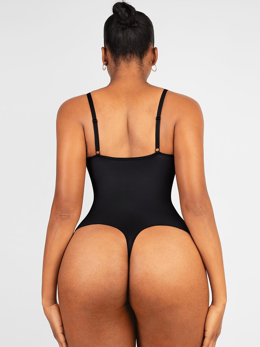 Body Con Copa Push Up Tipo Corsé
