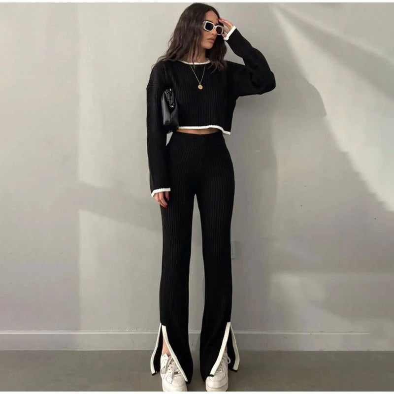 Ana Conjunto Lanilla Black