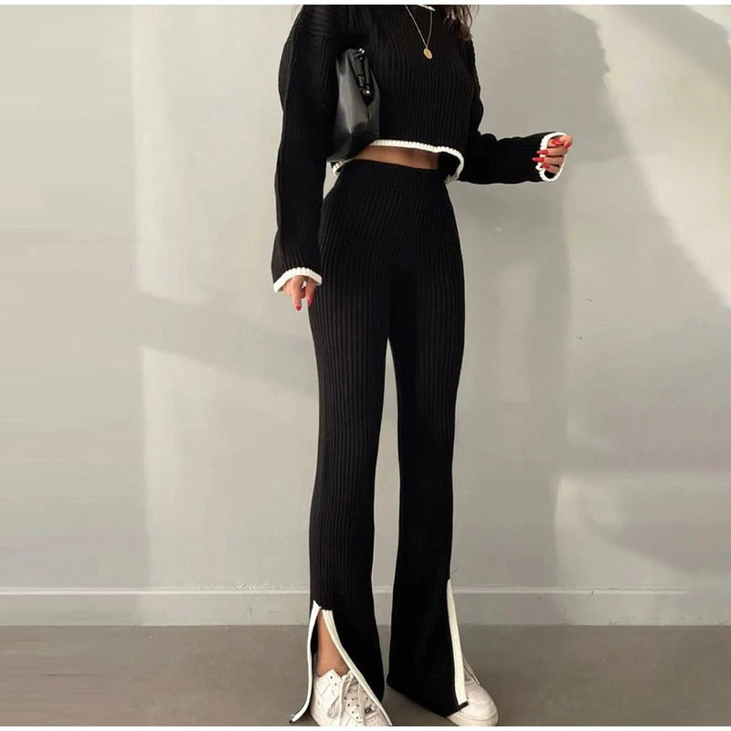 Ana Conjunto Lanilla Black