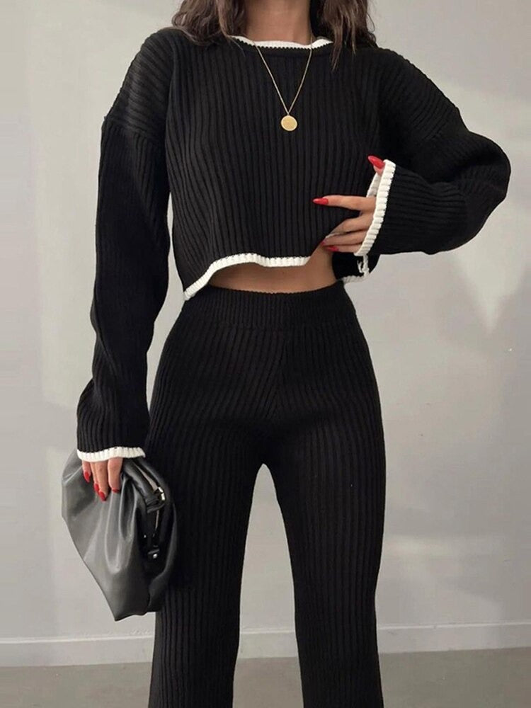 Ana Conjunto Lanilla Black
