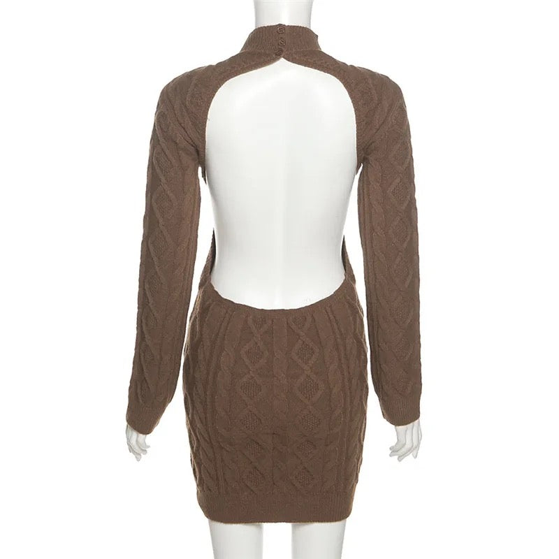 Vestido Sin Espalda