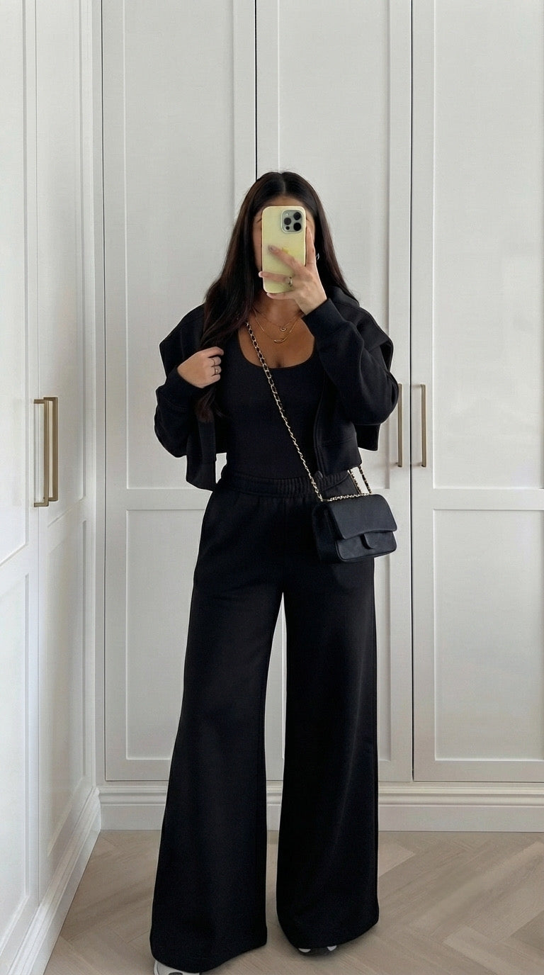 Conjunto Negro DUP ZARA