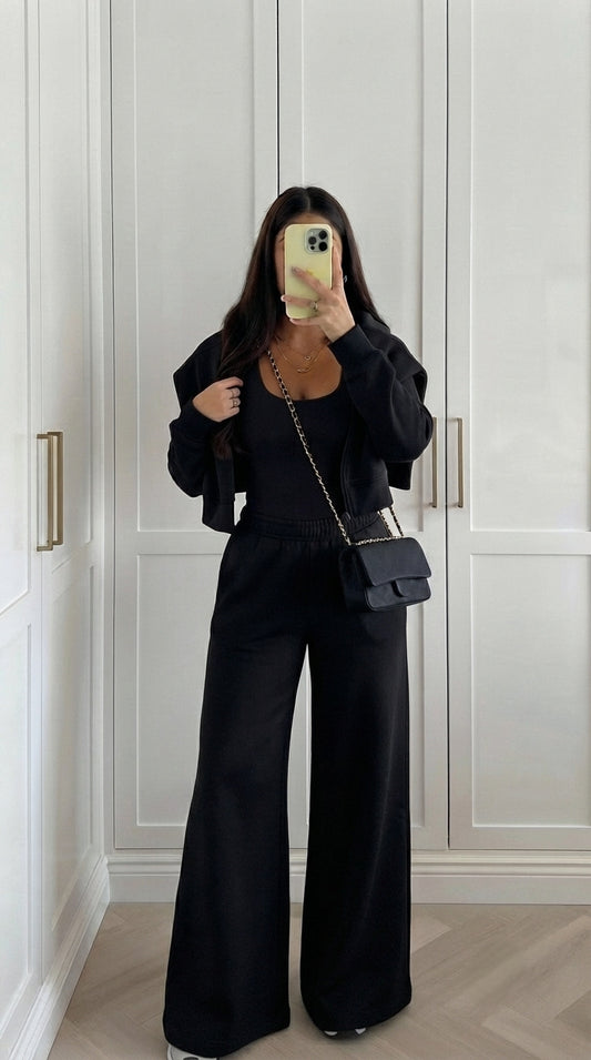 Conjunto Negro DUP ZARA