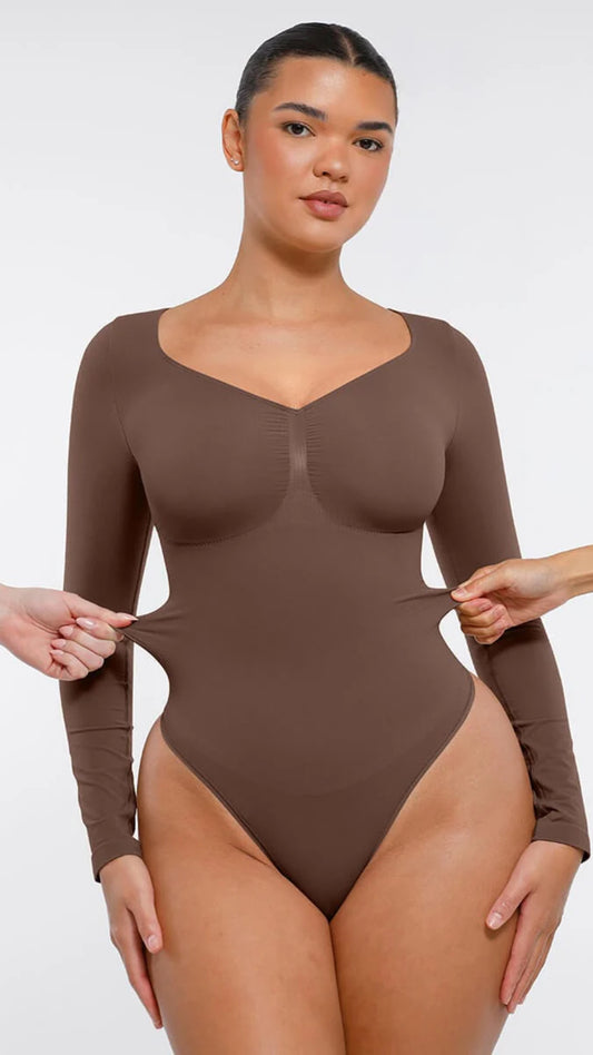 BodySuit Viral©️ Original Reductor Abdomen Manga larga