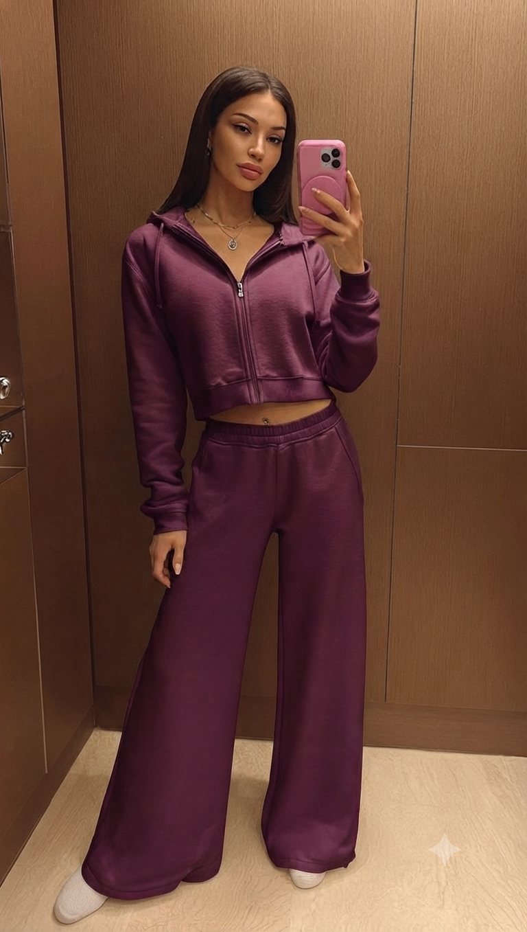 Conjunto Buzo DUP ZARA PINK